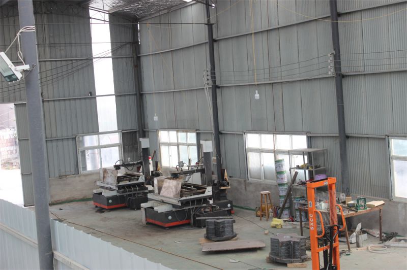 高溫電爐生產間部分設備展示