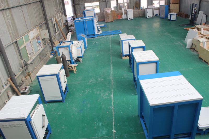 高溫箱式電阻爐廠房設備展示